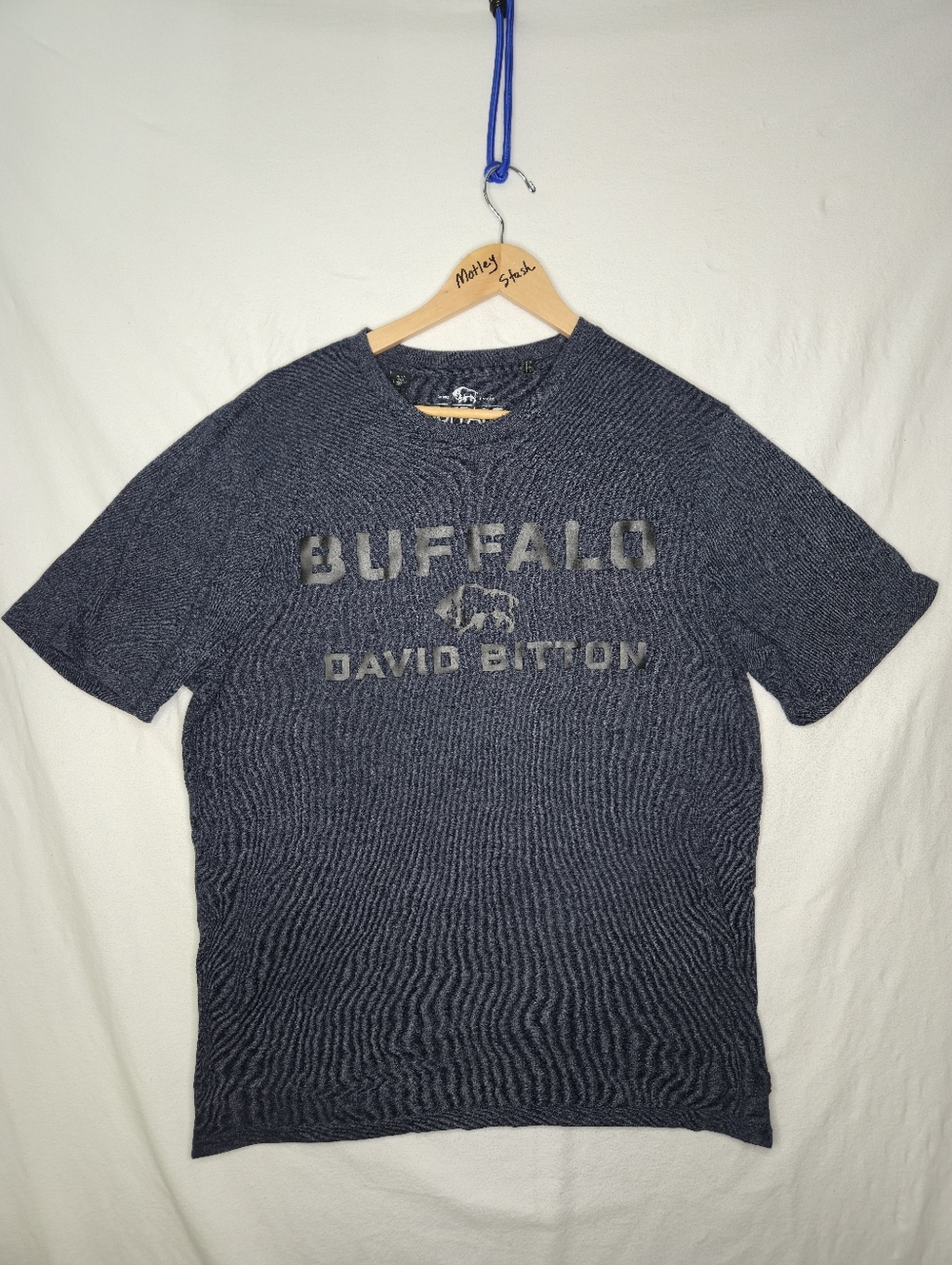 Buffalo David Bitton Men's Black Short Sleeved Tee Shirt Size XL